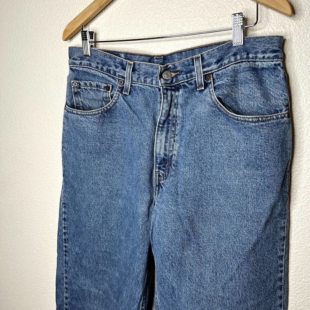 Levi's Men's Light Wash Straight Leg Denim Jeans Size 34x32 - Picture 2 of 5